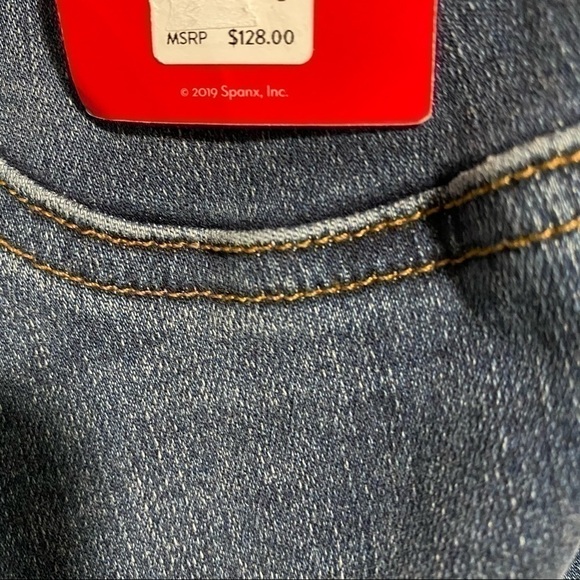 Spanx Distressed Skinny Jeans, New with Tags - Picture 4 of 8